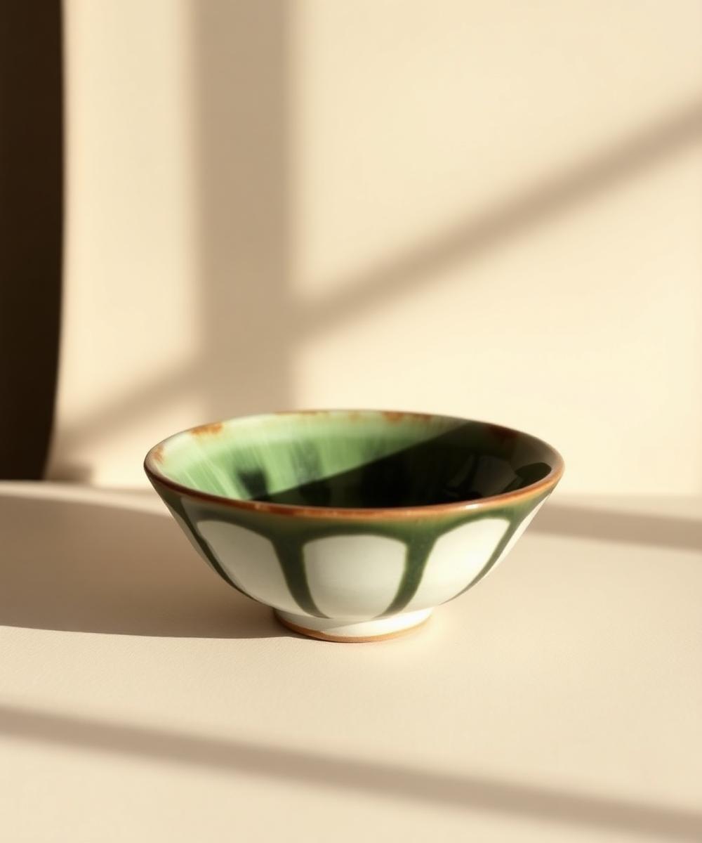Tea Bowl: Moss & Ash