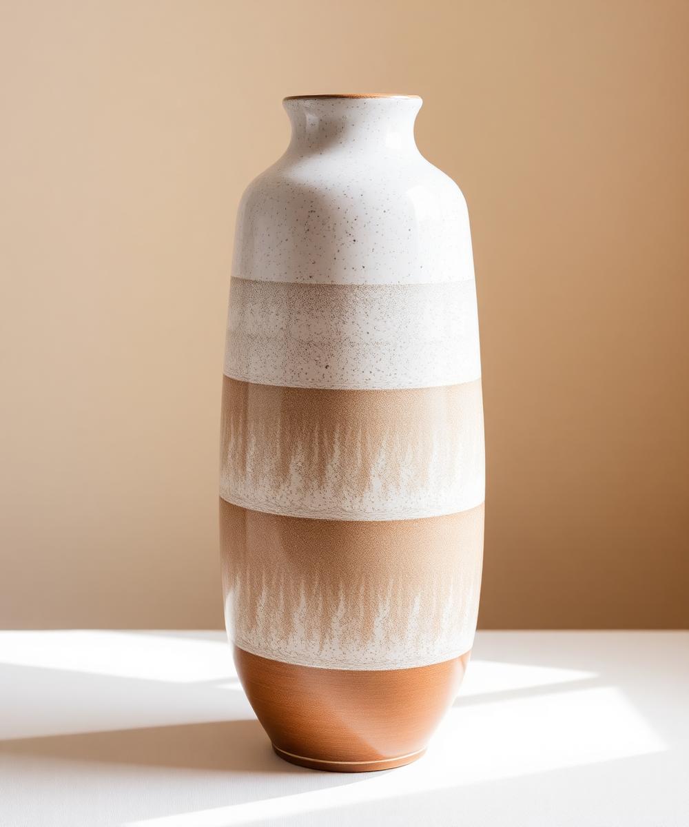 Tall Ribbed Vessel No. 12